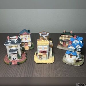 LIBERTY FALLS MIXED LOT OF 6 AMERICANA COLLECTION ( READ DESCRIPTION )